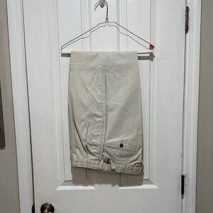 Brooks Brothers Cream Chinos